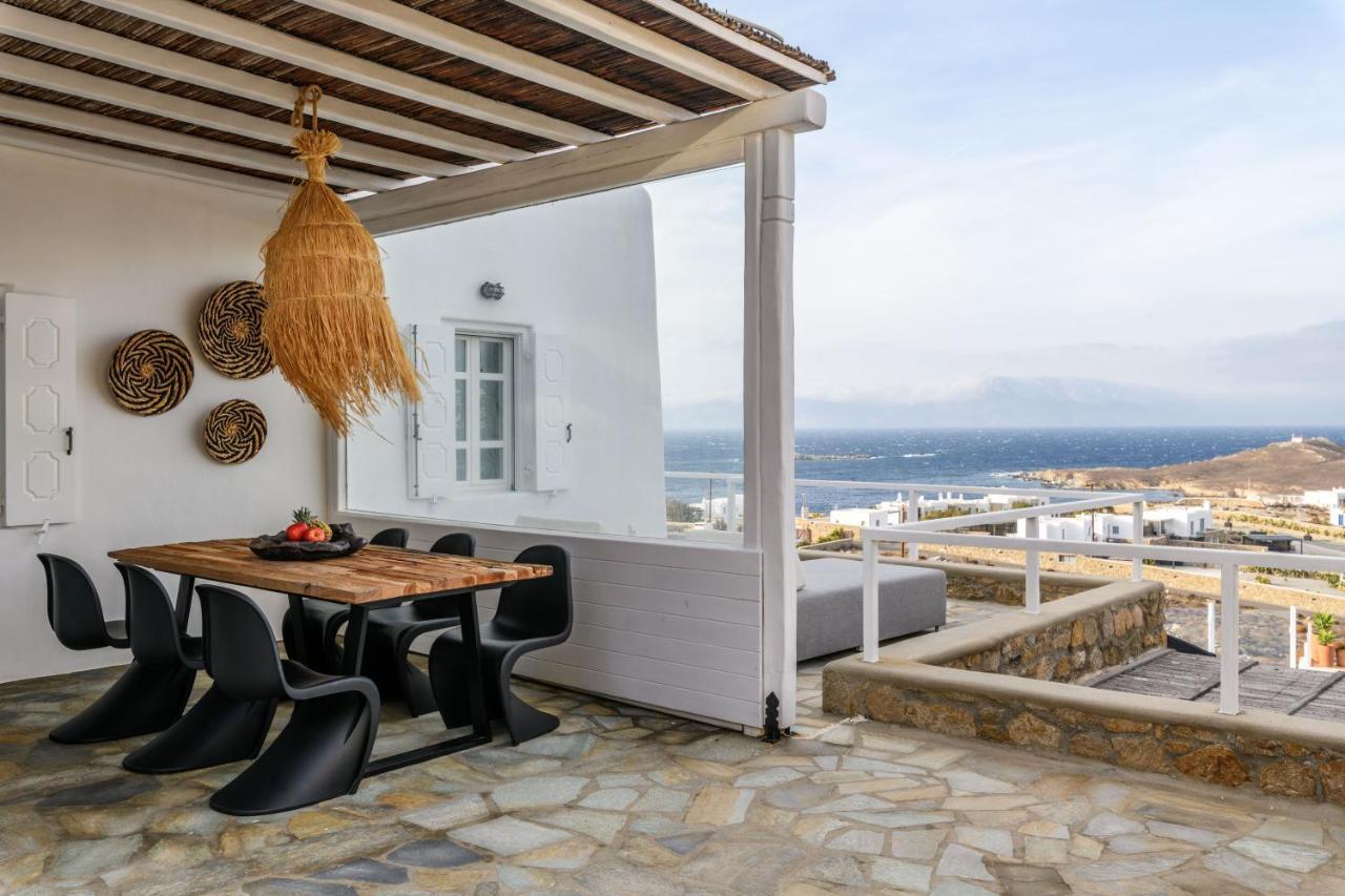 Cosset Villa Bohochic Sea&Harbourview And Sunset By One-Villas Орнос Экстерьер фото