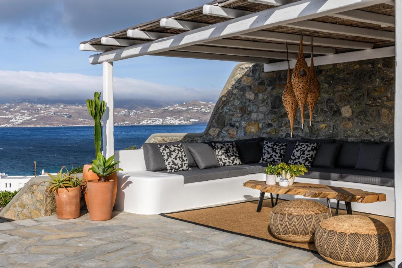 Cosset Villa Bohochic Sea&Harbourview And Sunset By One-Villas Орнос Экстерьер фото