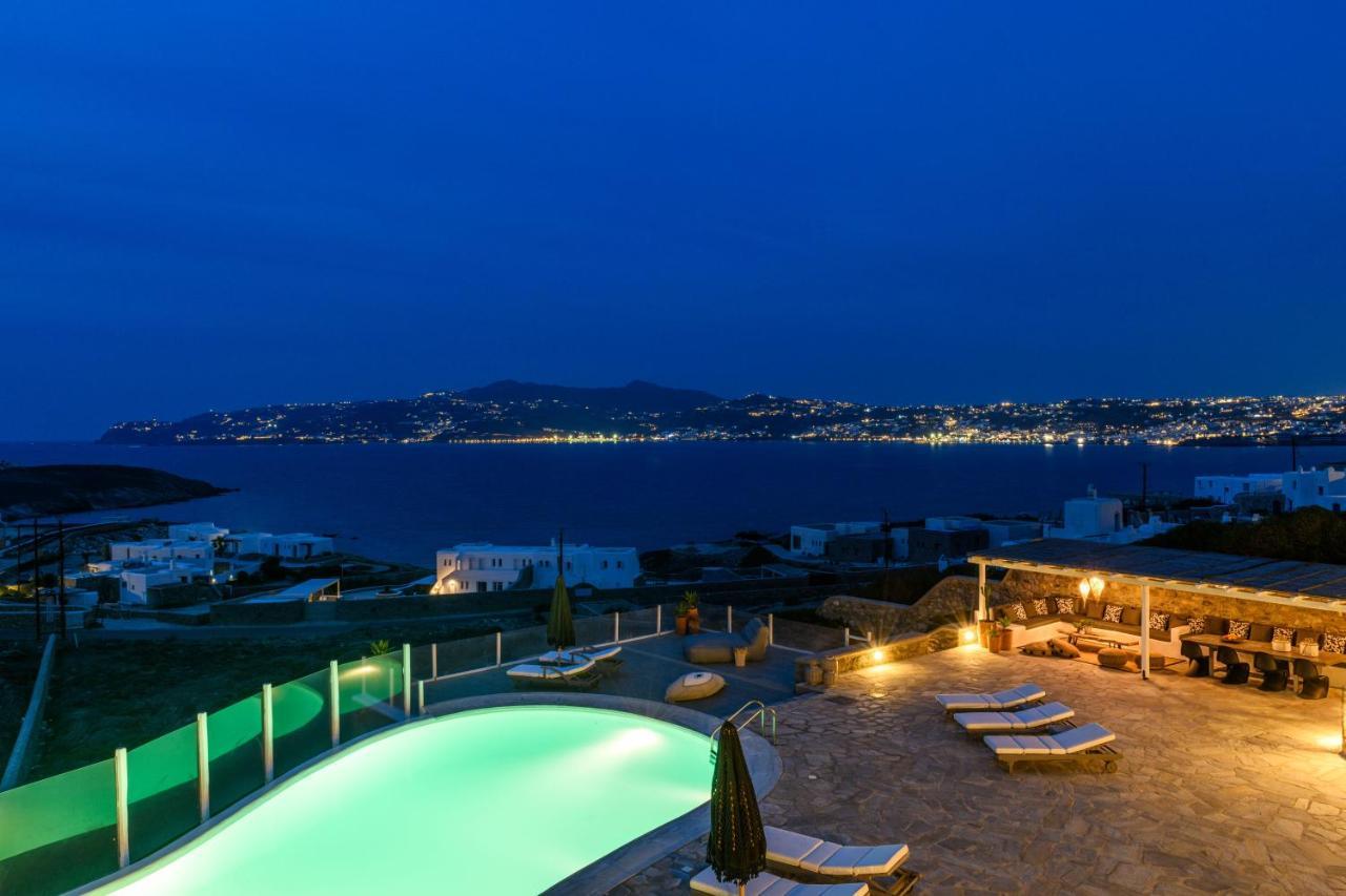 Cosset Villa Bohochic Sea&Harbourview And Sunset By One-Villas Орнос Экстерьер фото