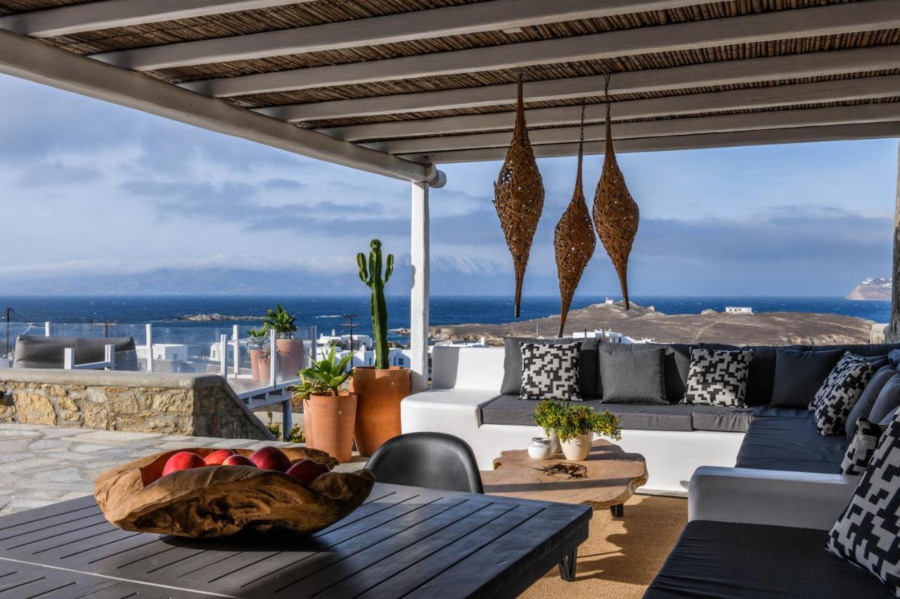 Cosset Villa Bohochic Sea&Harbourview And Sunset By One-Villas Орнос Экстерьер фото